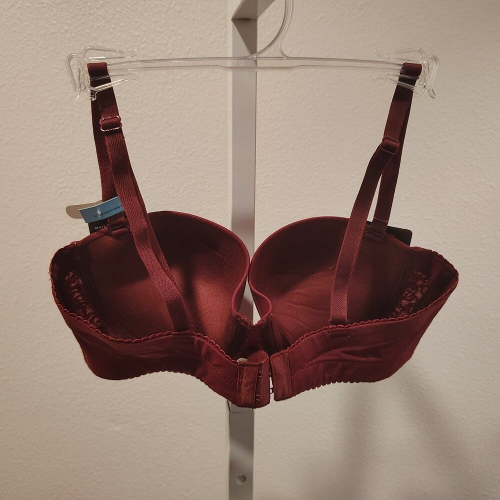 Maidenform Love the Lift Balconette Push Up Bra Size 34C UW NWT Style 9905 - Picture 8 of 12